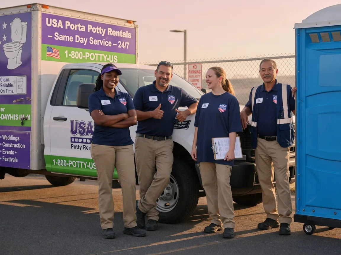 Porta Potty Rental company in Como, NC